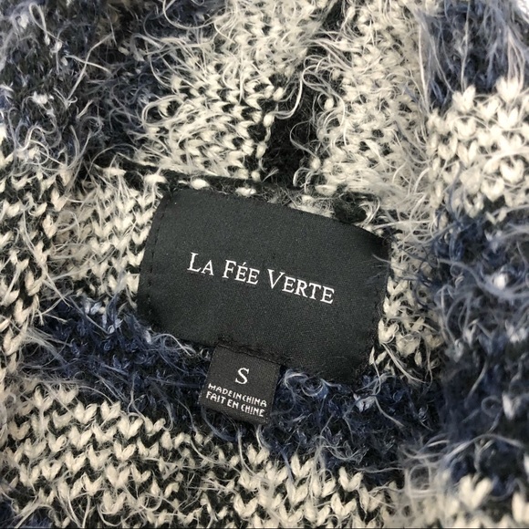 Anthropologie La Fee Verte Eyelash Cardigan - Picture 7 of 8